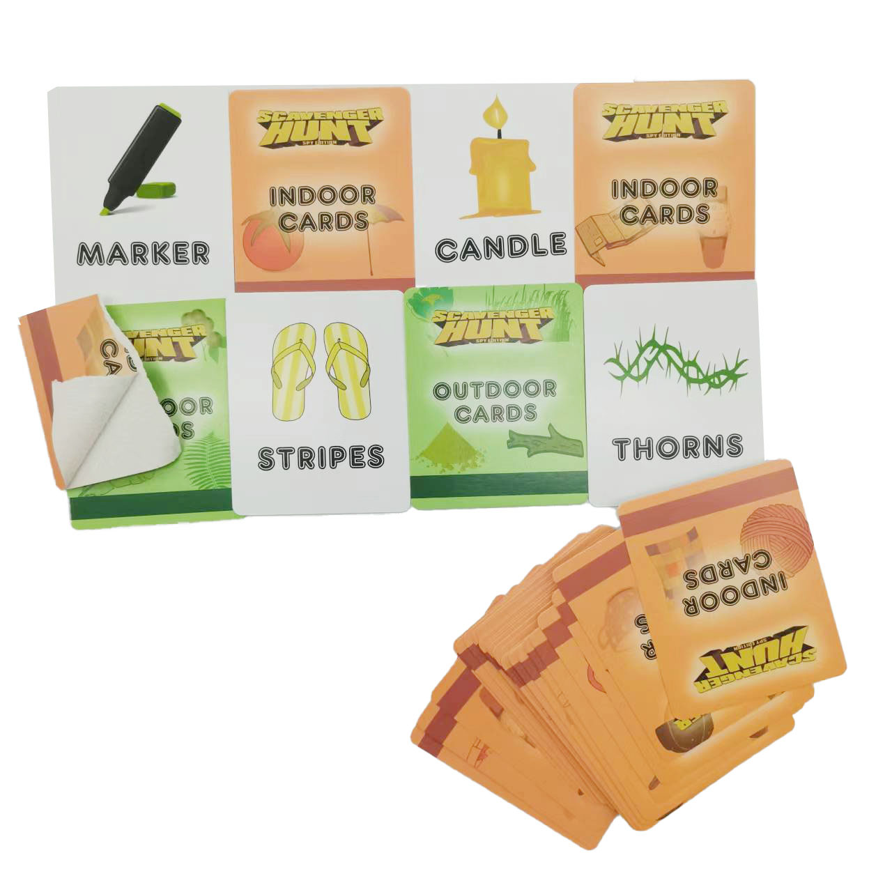 OEM Custom na Scavenger Hunt Spy Adventure Card Game, Tagagawa ng Mga Interaktibong Laro ng Paghahanap ng Kayamanan na Binebenta sa Saka