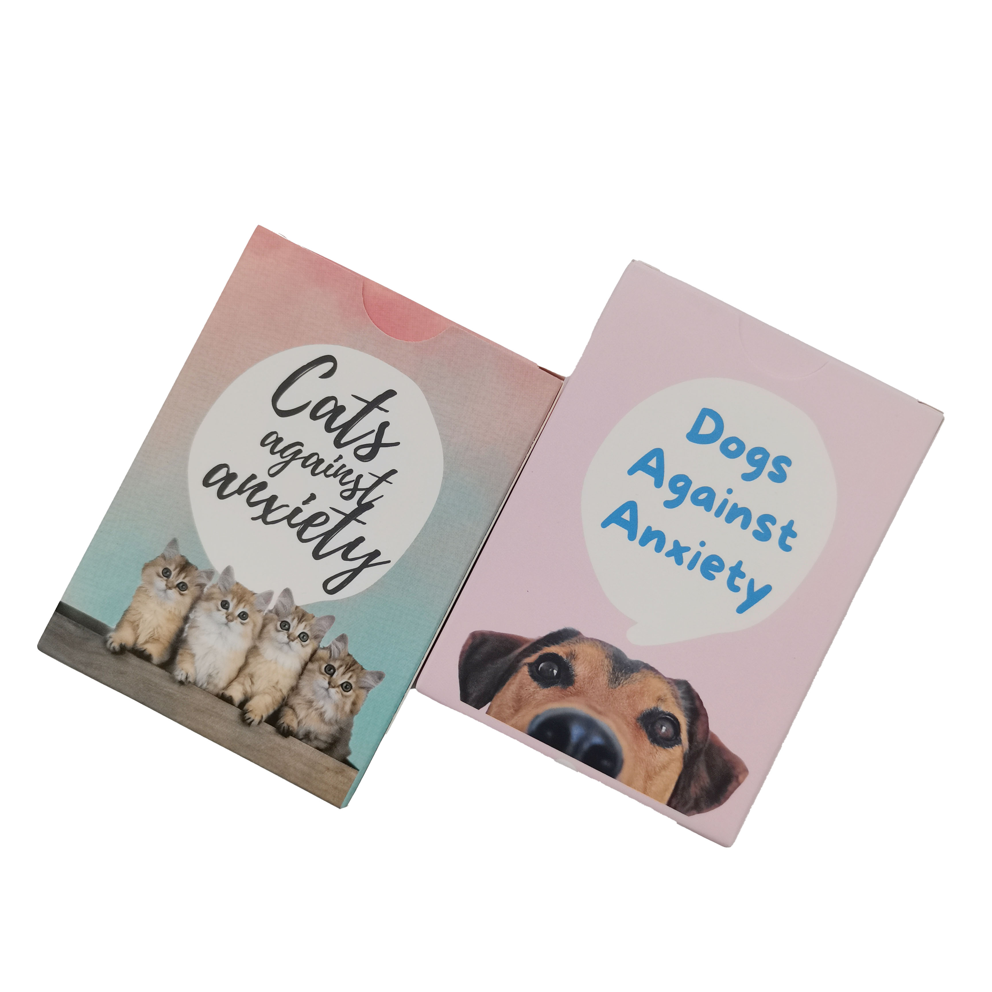 OEM Custom “Dogs Against Anxiety” Card Game Manufacturer Wholesale Supplier Personalized TCG & Board Game Printing Solutions