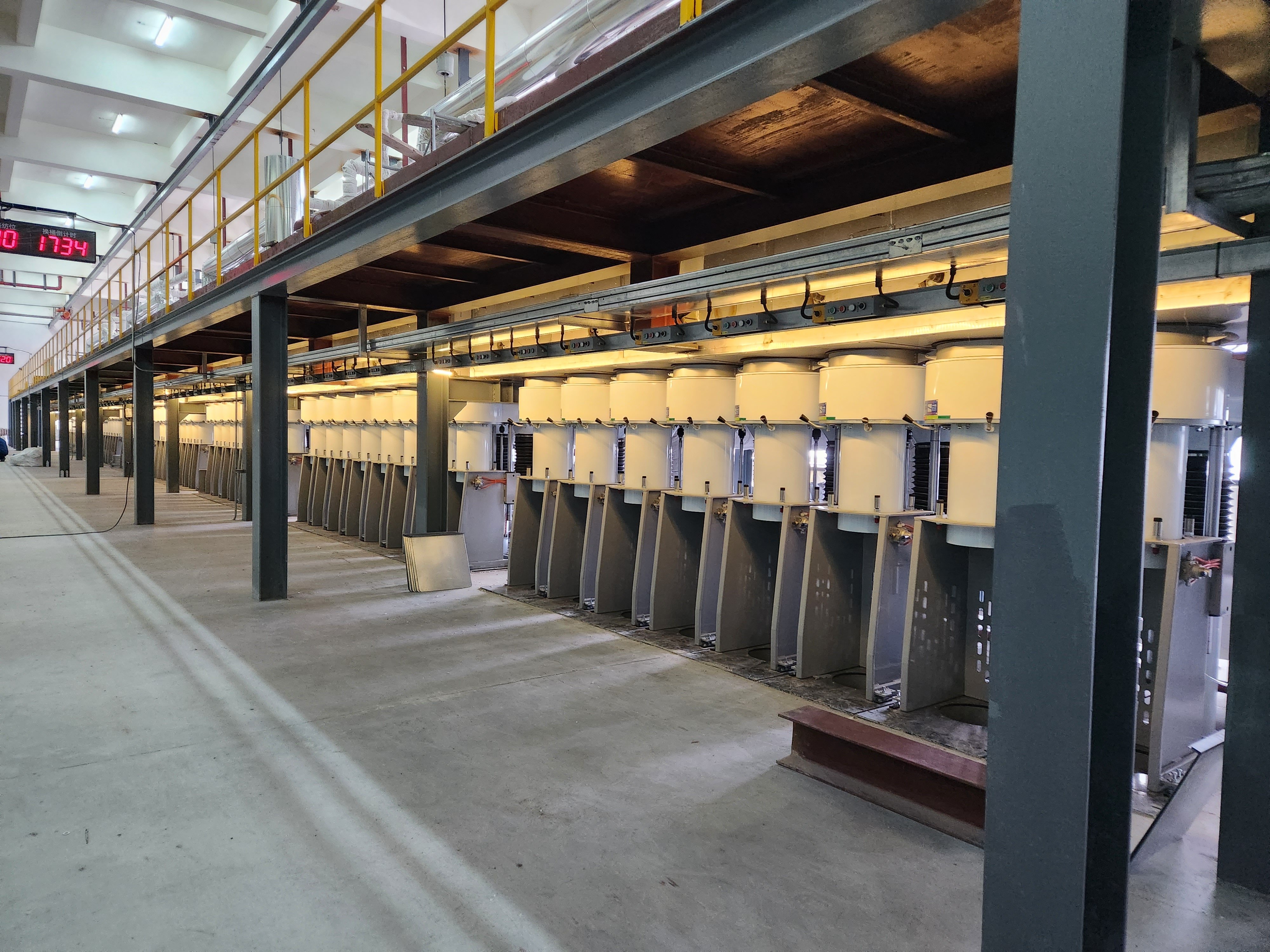 ligne de production de fibres de polyester creuses de 100TPD