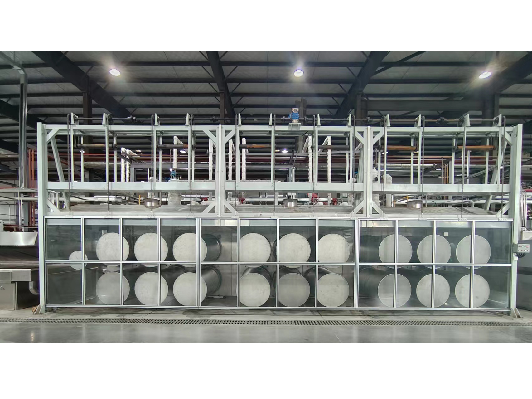 100TPD عازل خط رسومات من كريات البريد الصلب