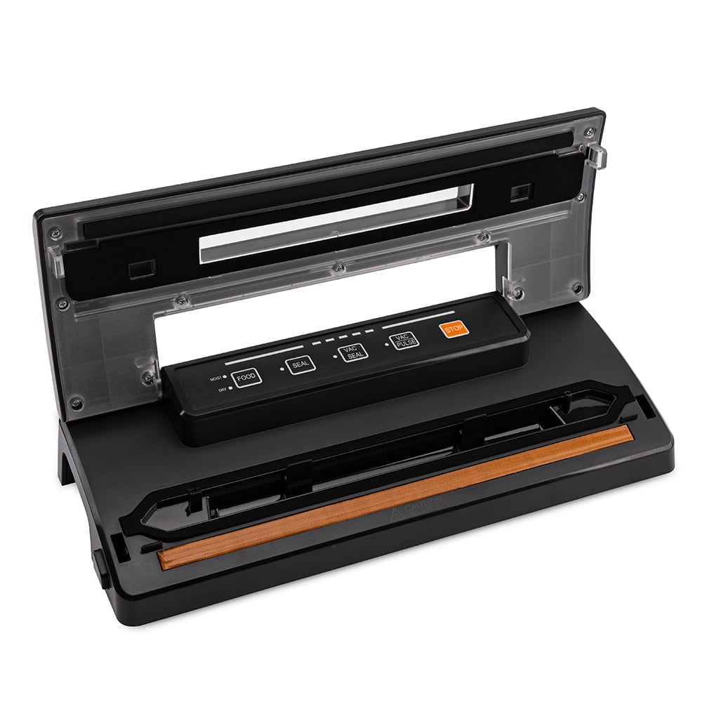VS2201 Vacuum Sealer with Observation Window, Built-in Cutter, Dry & Moist Modes, Pulse Function & Accessory Hose for Containers and Bottles