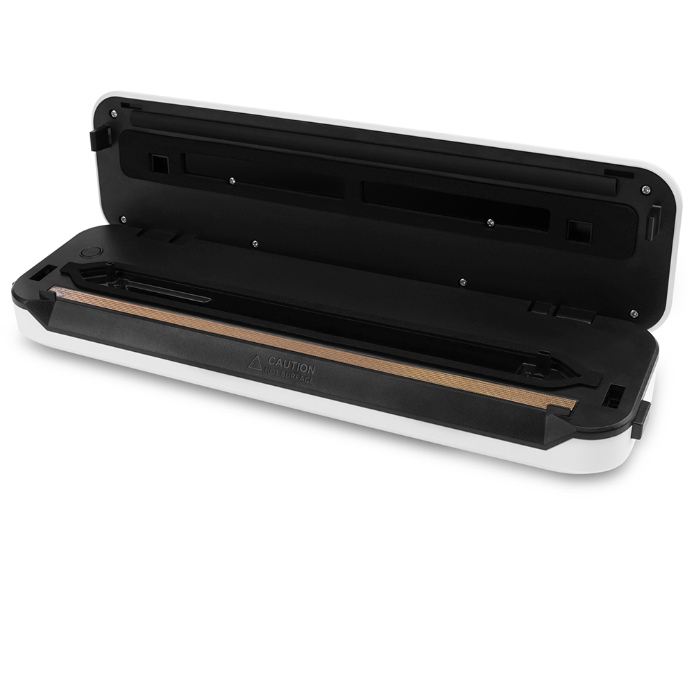 VS6611X Compact Vacuum Sealer with Built-in Cutter, Dry & Moist Modes, Pulse Function & Accessory Hose for Containers and Bottles