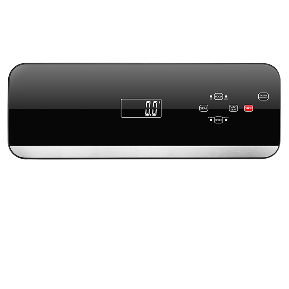 VS6680S Fully Automatic Vacuum Sealer with Removable Drip Tray, Built-in Cutter, Dry & Moist Modes, Normal & Gentle Pressure Setting, Accessory Hose for Containers and Bottles