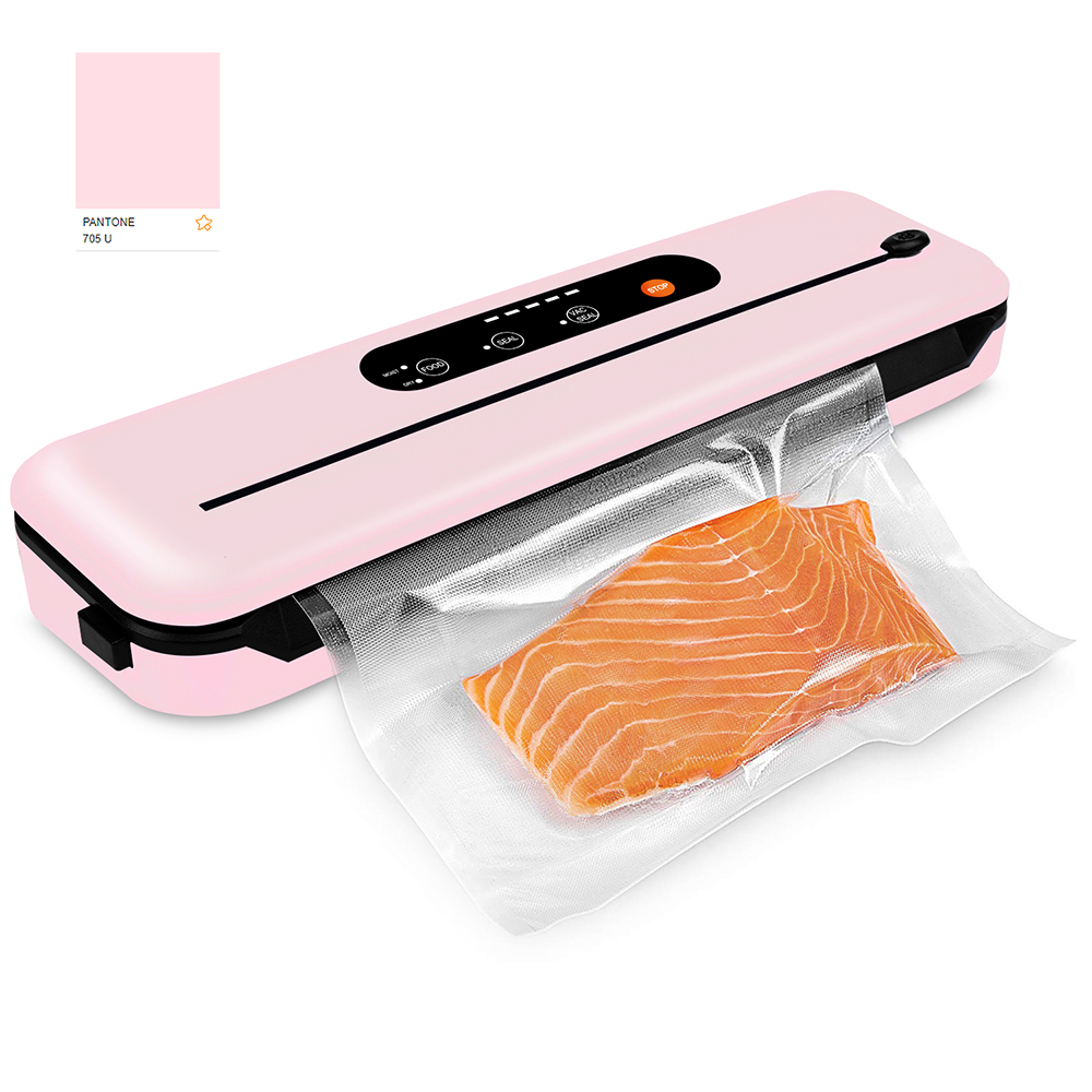 VS6611X Compact Vacuum Sealer with Built-in Cutter, Dry & Moist Modes, Pulse Function & Accessory Hose for Containers and Bottles