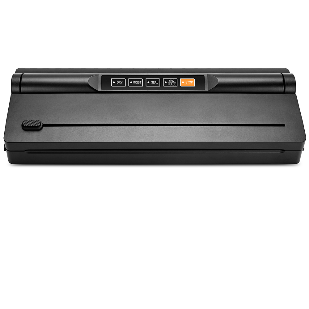 VS6615H Compact Vacuum Sealer with Removable Drip Tray, Built-in Cutter, Dry & Moist Modes, Pulse Function & Accessory Hose for Containers and Bottles