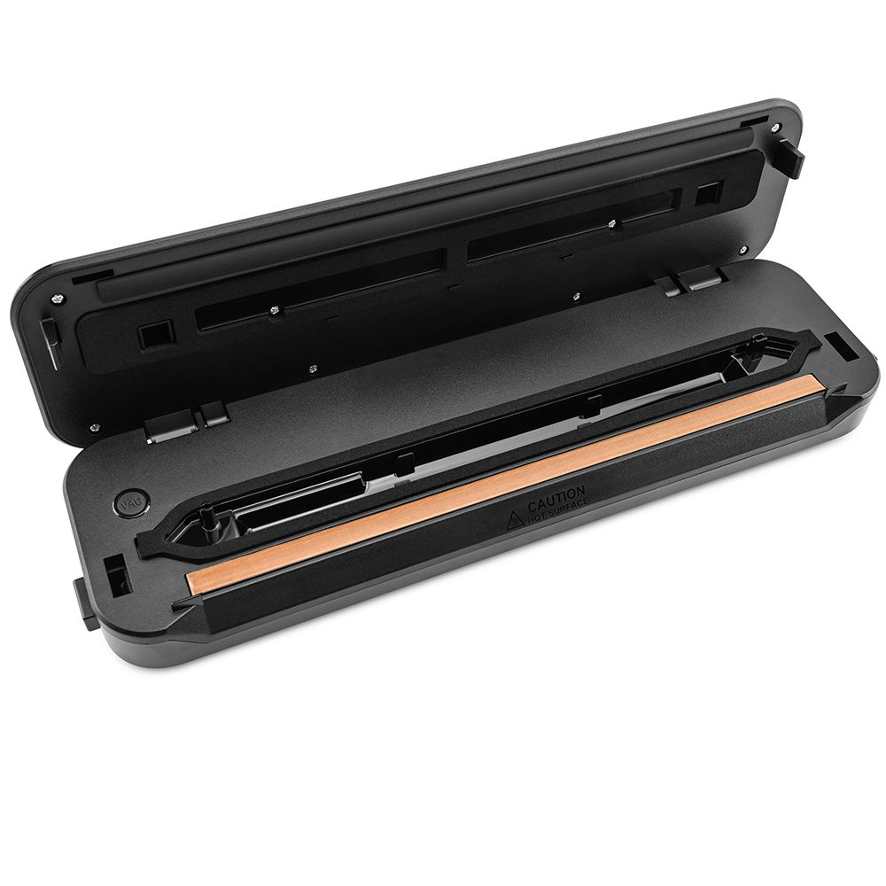 VS6612X Compact Vacuum Sealer with Built-in Cutter, Dry & Moist Modes, Pulse Function & Accessory Hose for Containers and Bottles