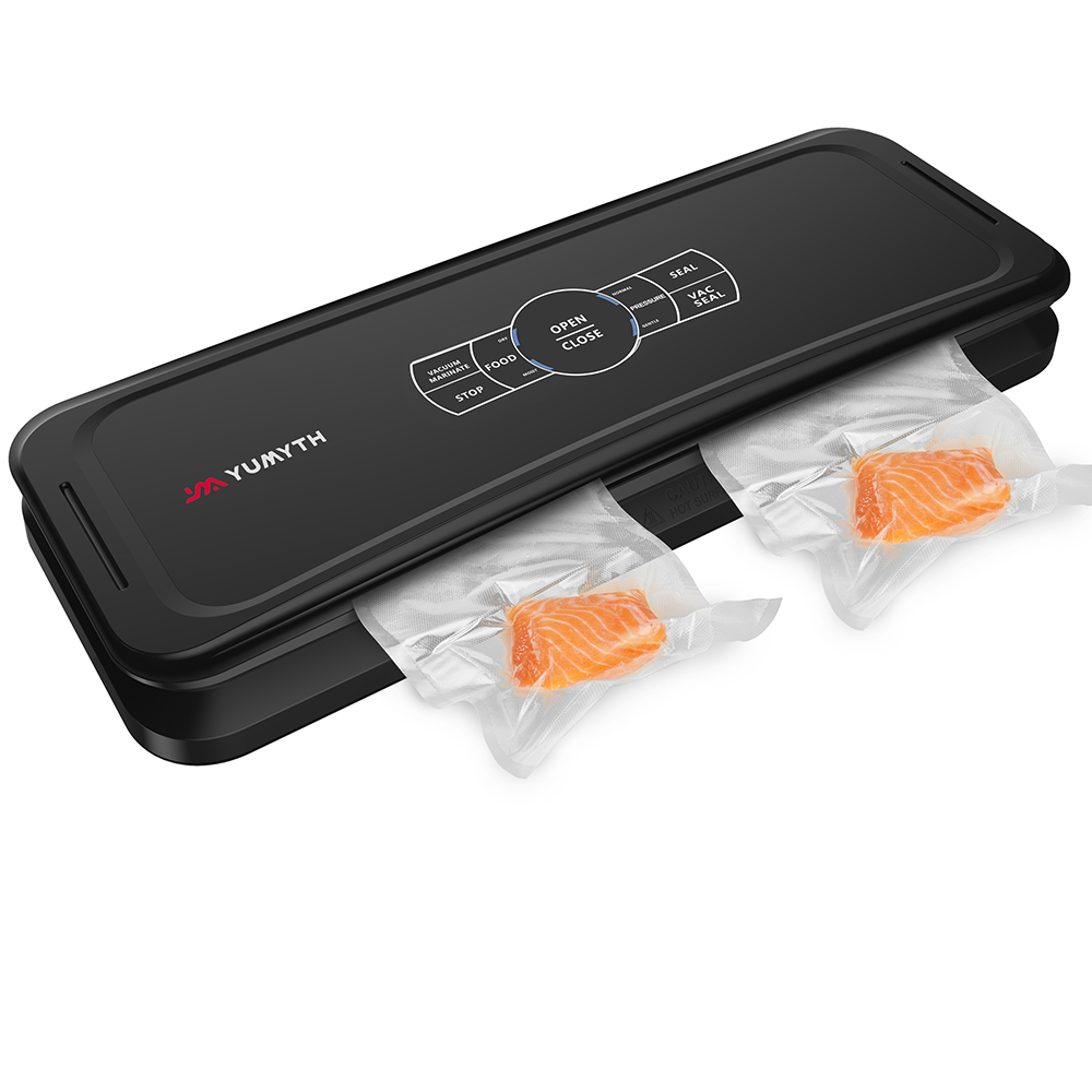 VS6682 Fully Automatic Vacuum Sealer with Removable Drip Tray, Built-in Cutter, Dry & Moist Modes, Normal & Gentle Pressure Setting, Accessory Hose for Containers and Bottles