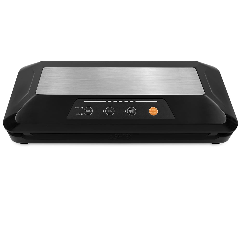 VS6603X Vacuum Sealer with Built-In Roll Storage, Built-in Cutter, Dry & Moist Modes, Pulse Function & Accessory Hose for Containers and Bottles