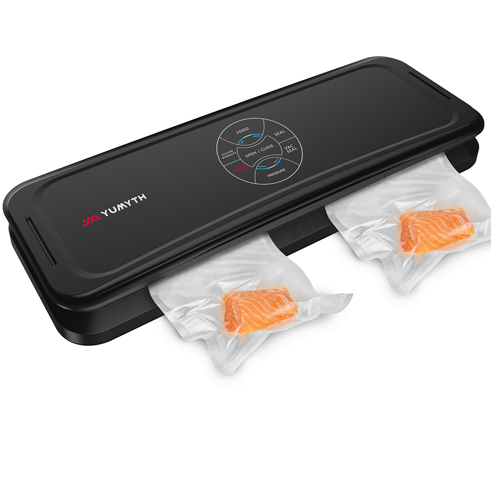 VS6683 Fully Automatic Vacuum Sealer with Removable Drip Tray, Built-in Cutter, Dry & Moist Modes, Normal & Gentle Pressure Setting, Accessory Hose for Containers and Bottles