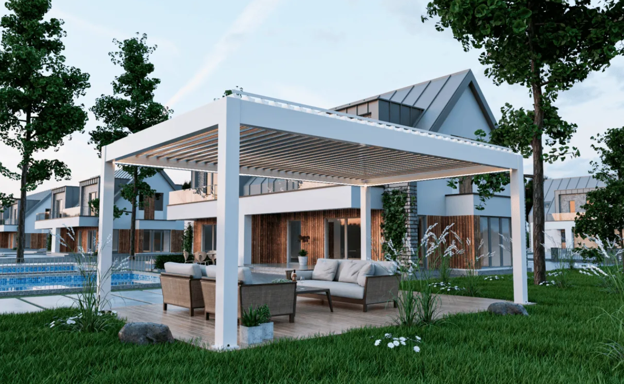 Low Maintenance Solutions with Aluminum Pergolas