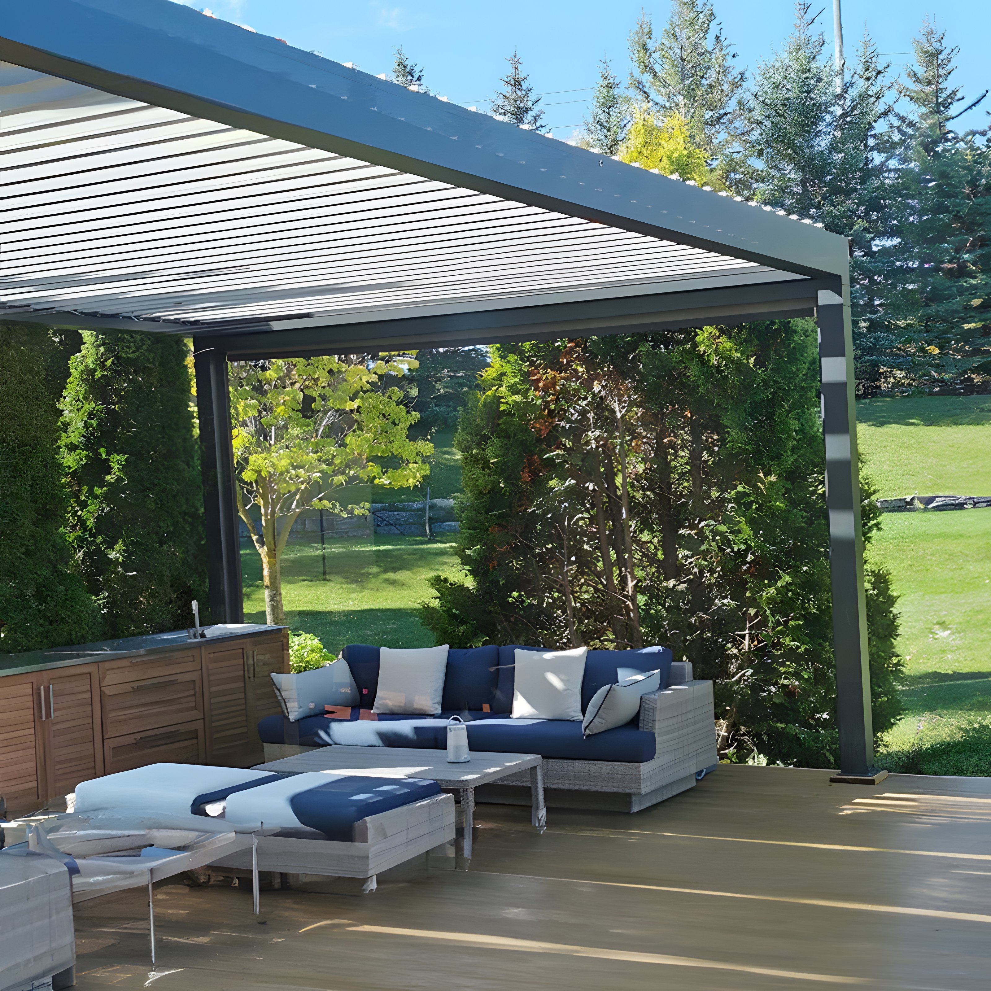 Where Should You Place a Garden Pavilion Pergola?