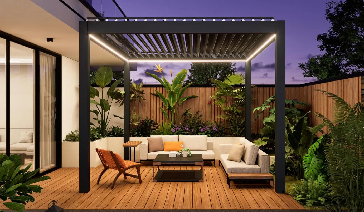 How Metal Pergolas Are Engineered to Excel in Harsh Climates