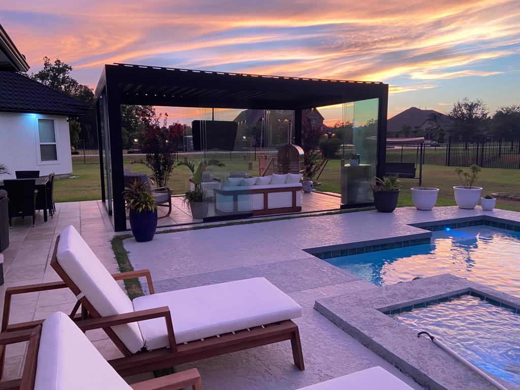How Adjustable Roof Aluminum Pergolas Enhance Outdoor Spaces