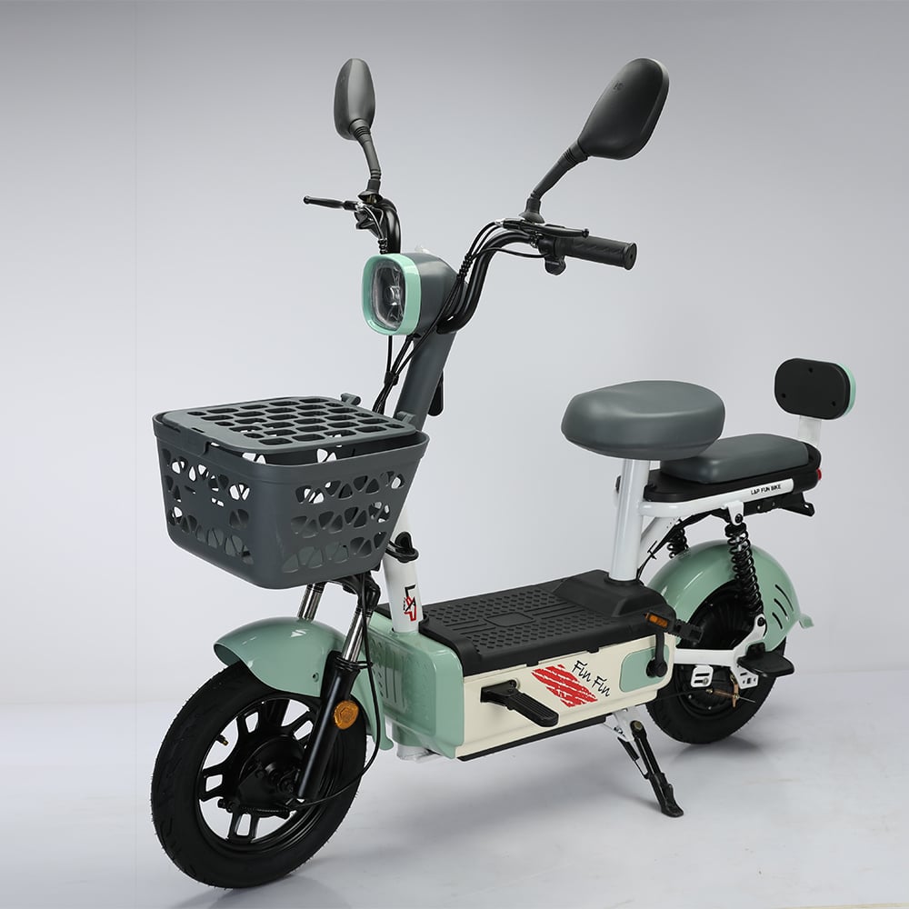 Motoneta Elétrica 350W para Atacado para Viagens Urbanas, Bateria 48V/20AH de Alta Qualidade