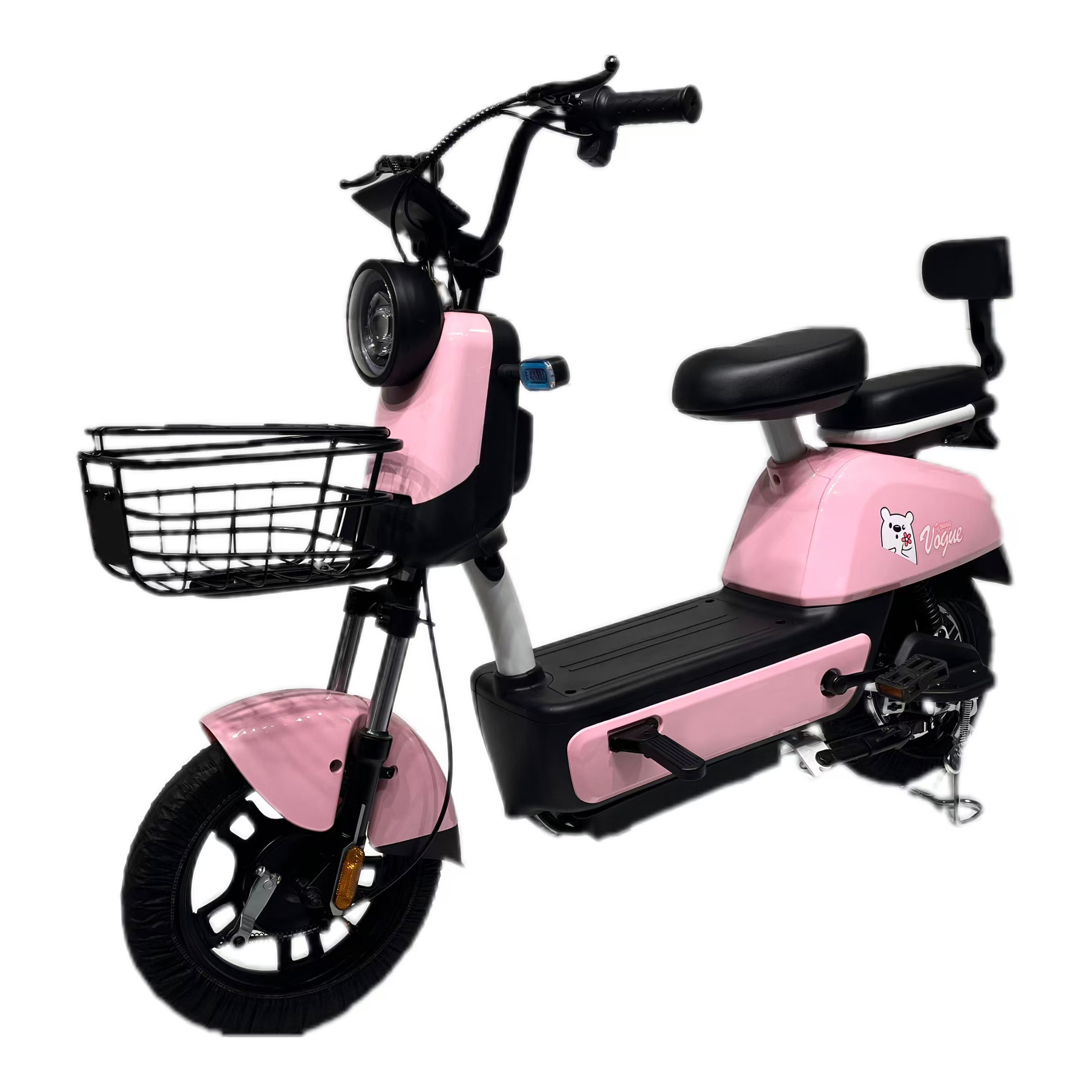 Motoneta Elétrica Confiável para Deslocamento Urbano, Bicicleta Elétrica Eficiente e Potente de 500W