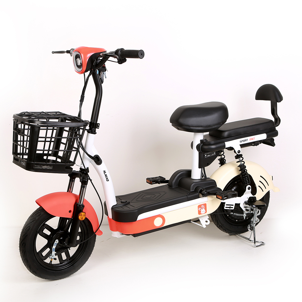 OEM 48V 350W Electric Bike – Silent Motor, Vacuum Tires, and Suspension