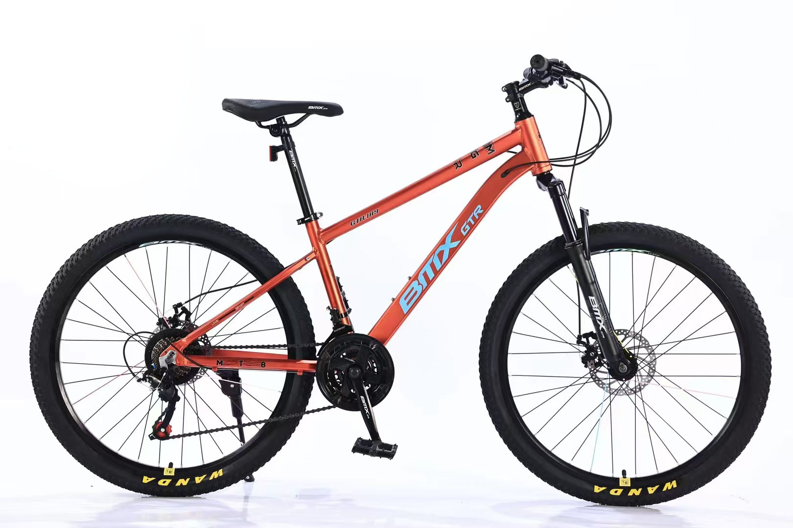 Bicicleta MTB com Quadro em Liga de 26 Polegadas OEM com Garfo de Suspensão e 21 Velocidades
