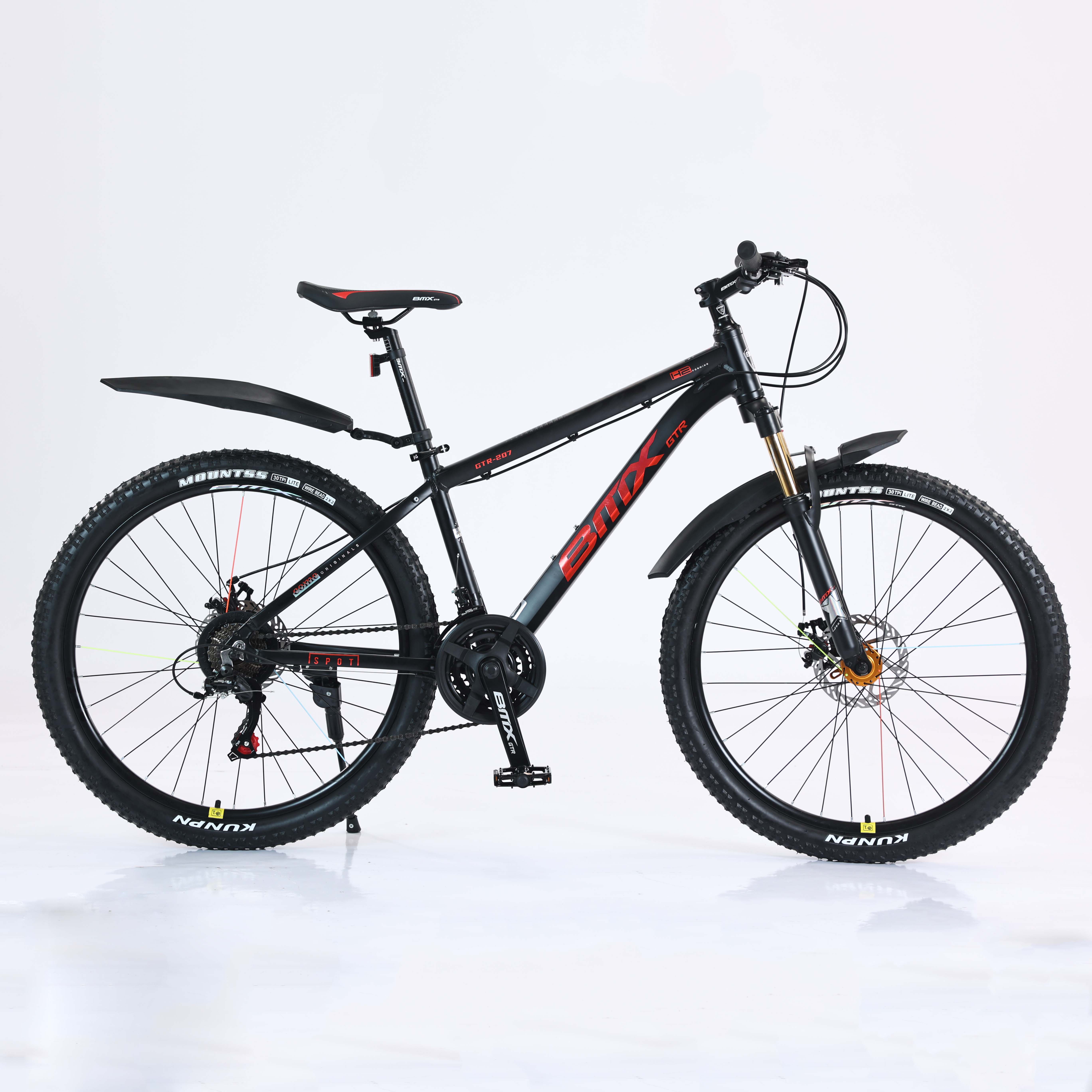 Bicicleta de Montanha em Liga Personalizada de 26 Polegadas com Garfo Bloqueável e 21 Velocidades