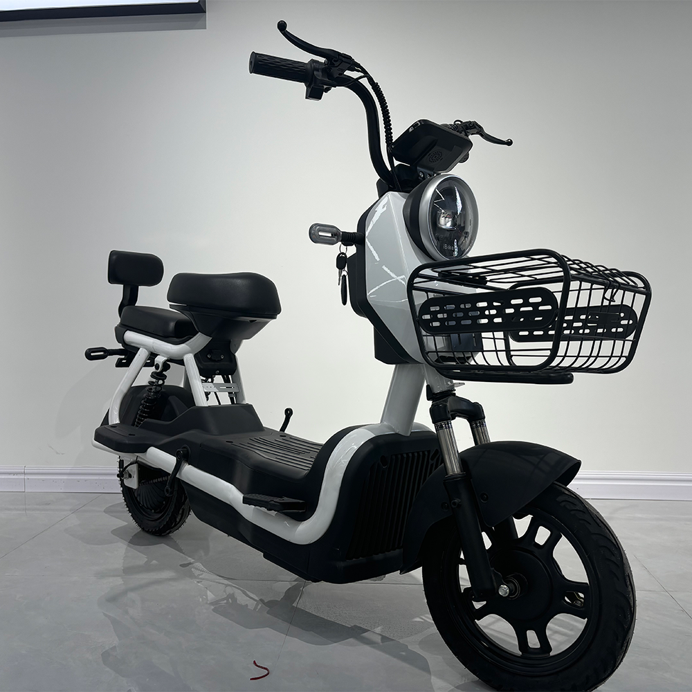 Motoneta Elétrica Potente 800W, bicicleta elétrica com estrutura de aço grande e durável, personalizada