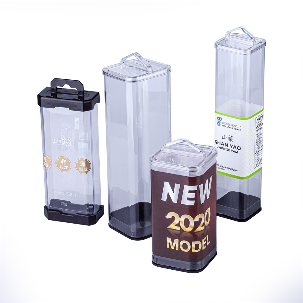 Plastic packaging box
