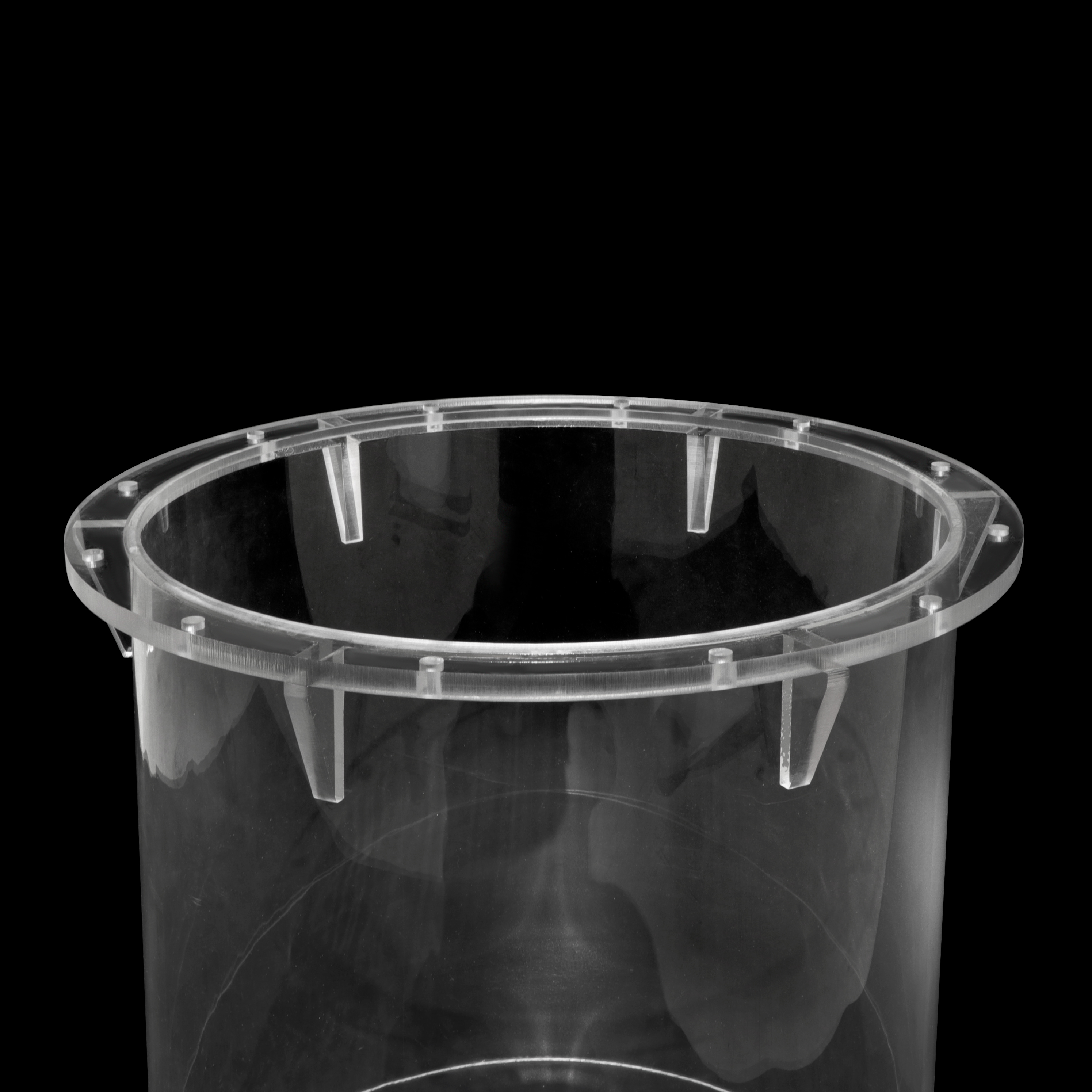 Algae cultivation acrylic tube