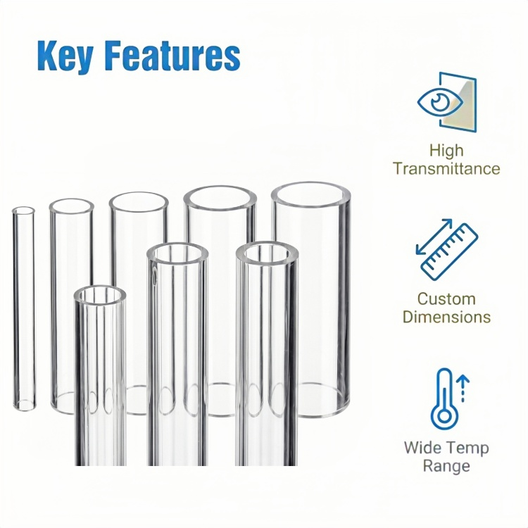 Polycarbonate Extruded Tube | Clear PC Tubing for Industrial & OEM Applications – LEZPC