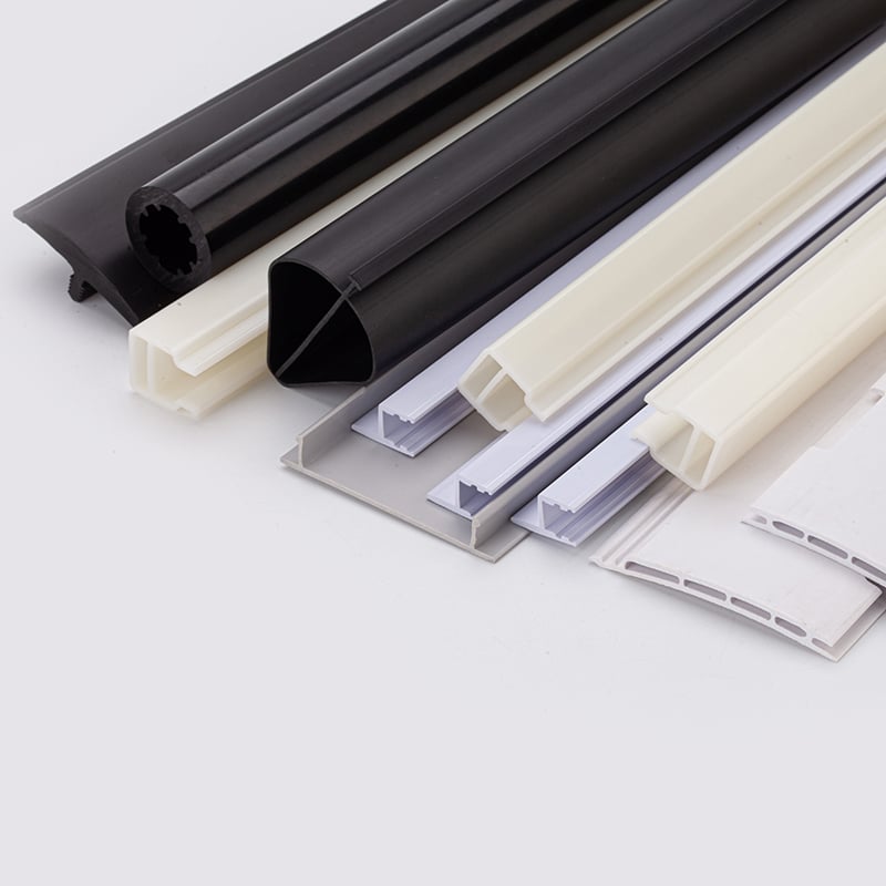 Custom Extruded Plastic Profiles – PVC, ABS, PC & Engineered Thermoplastics