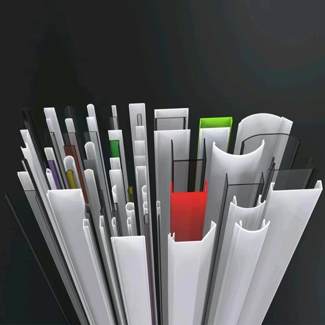 PC Extrusion Diffuser Cover — Up to 94% Light Transmission, UL 94 V-0, Custom Profiles
