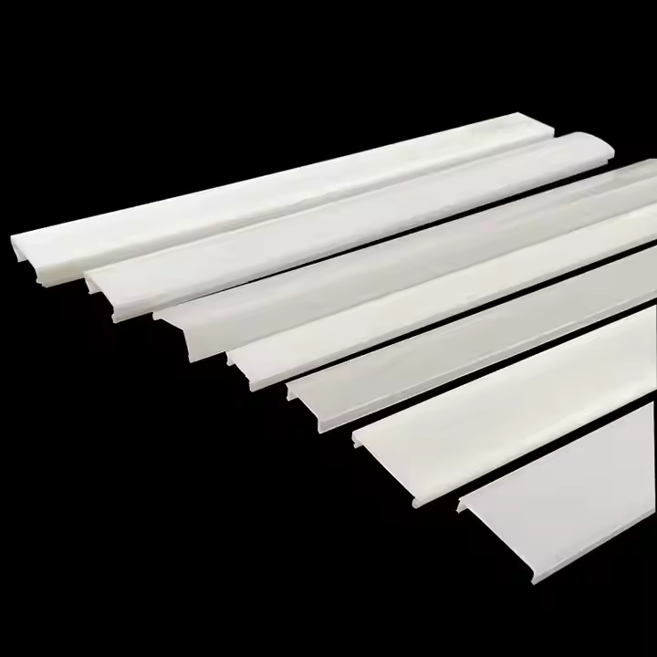 Premium PC Extruded Light Covers – High-Transmission, UV-Stabilized & Fully Customizable Polycarbonate Diffusers