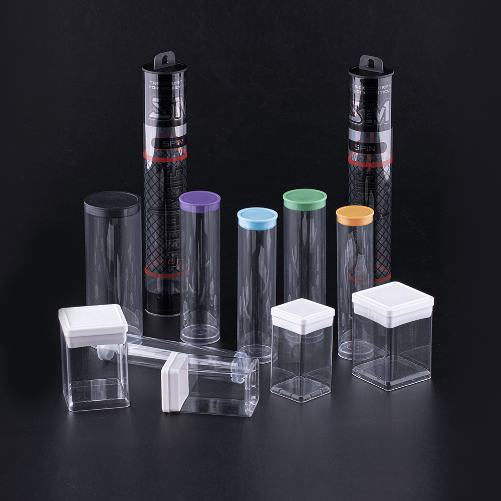 Packaging plastic cylinder