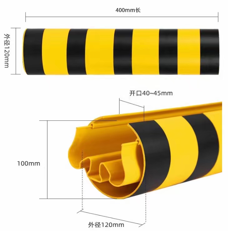 Plastic rack protectors