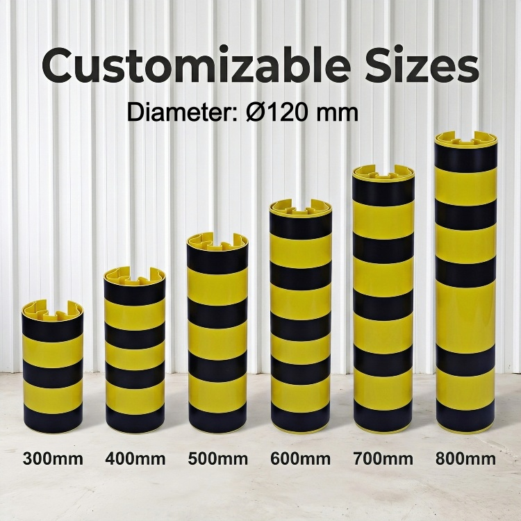 Warehouse Plastic Rack Protectors– Durable Shelf & Column Protector