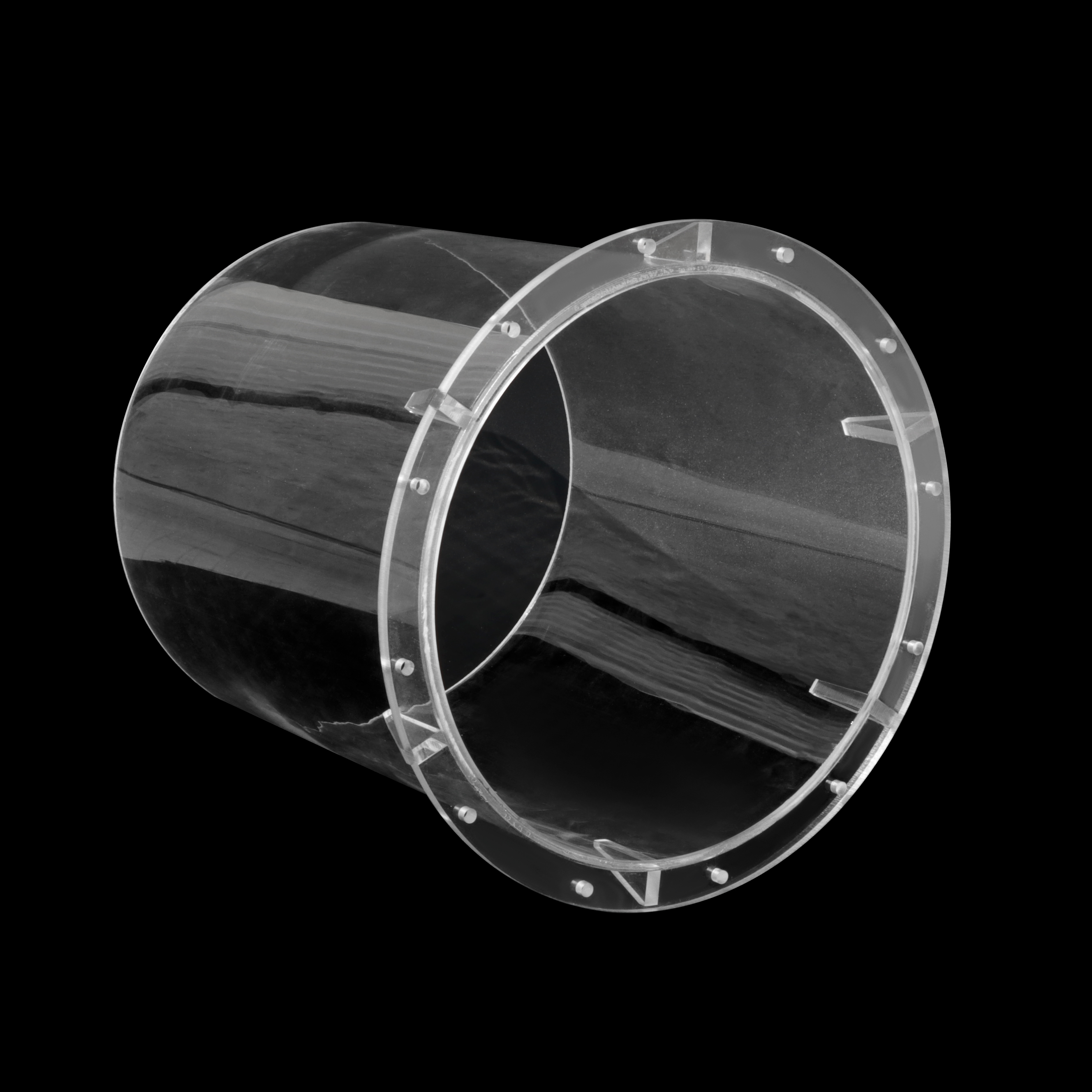 Algae cultivation acrylic tube