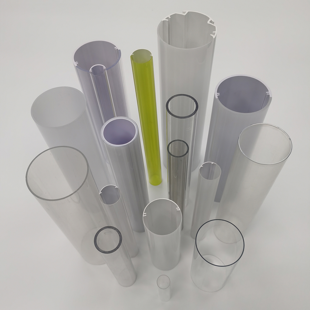 Plastic extruded tubes