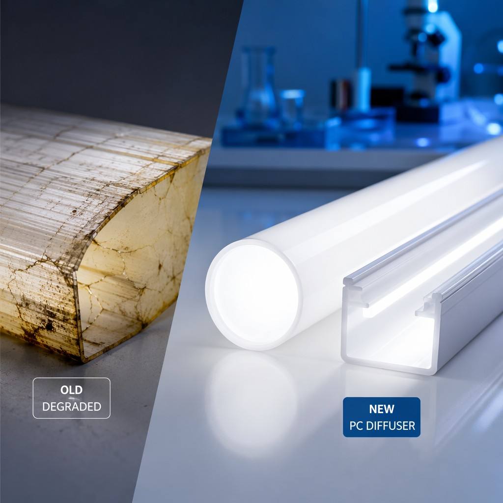 Why Do PC diffuser cover Turn Yellow? The Science of Durability and How to Choose the Right Manufacturing Partner