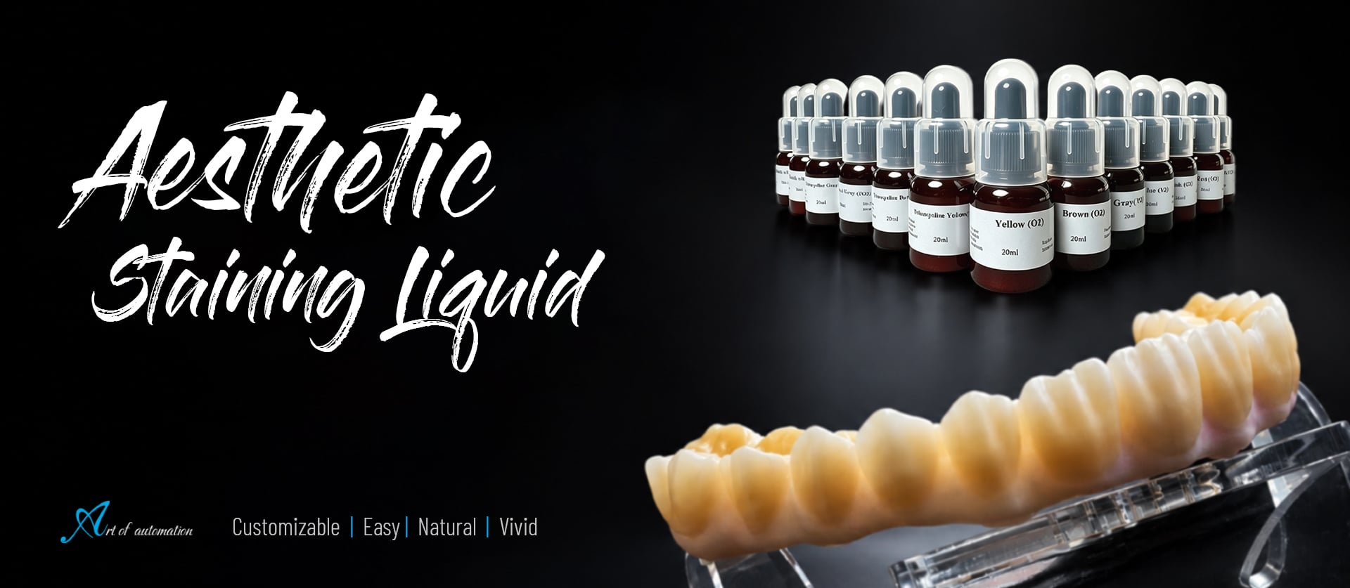 Gusrom Zirconia Esthetic Coloring Liquid