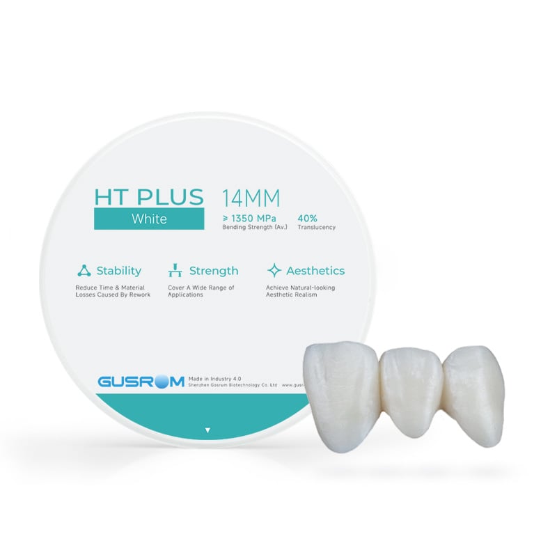 Gusrom HT PLUS Zironia Blocks-for Inlay/Onlay Restorations