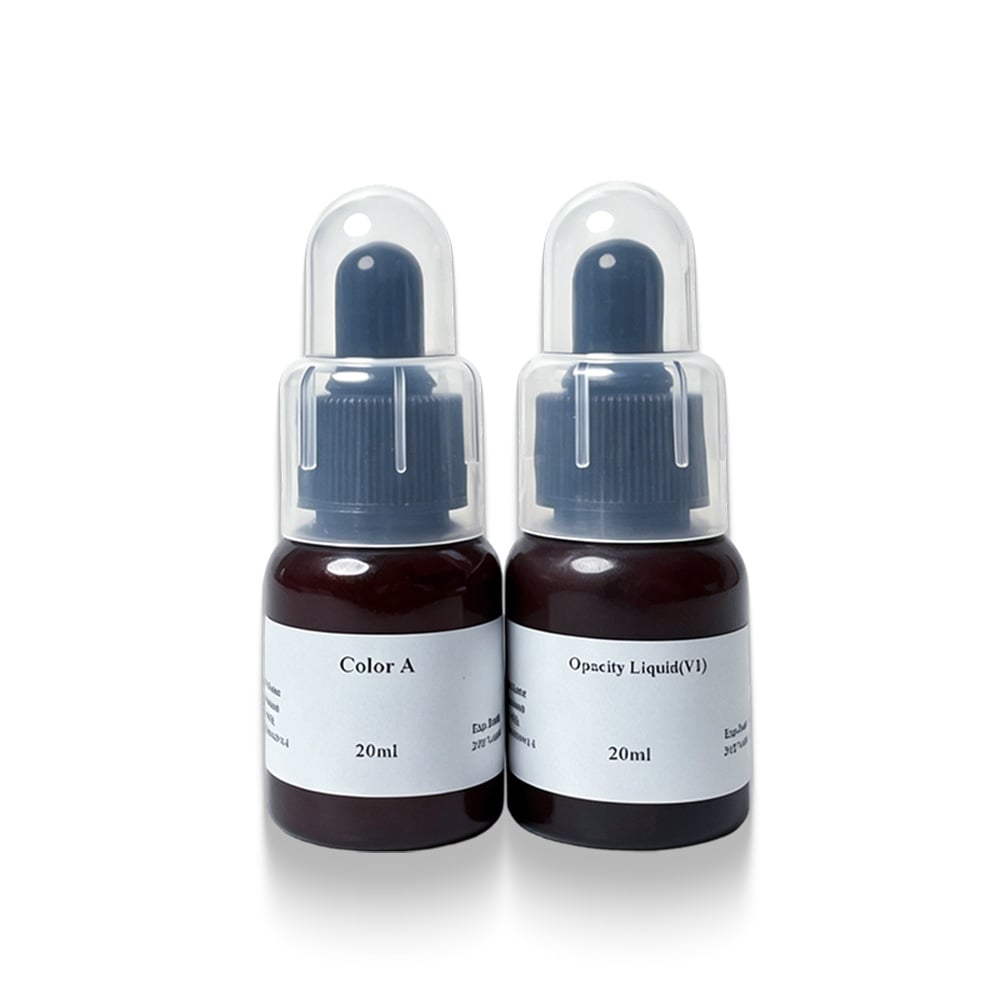 Líquido opaco Gusrom para zirconia, alta opacidad, líquido enmascarante de baja penetración para pilares oscuros y dientes descoloridos por tetraciclina, corona, veneer y puente de zirconia