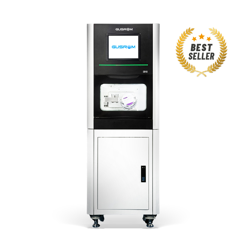 Gusrom GSM 8X All Dental material In One Dental CAD/CAM Milling Machine Dry and Wet Switchable  3+2 Axis 21 Tools 60000rpm High-Speed Spindle 3.2KW High-Power Comprehensive Safety Protection