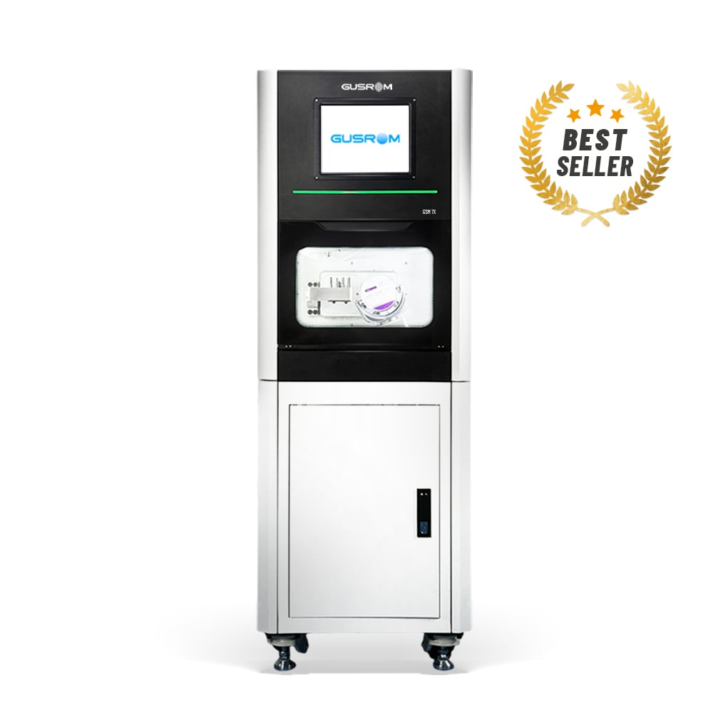Gusrom GSM 7X Dry and Wet All in one Switchable 5-Axis Dental CAD/CAM Milling Machine 21 Tools Dental prosthetic processing high-power dust suction interface