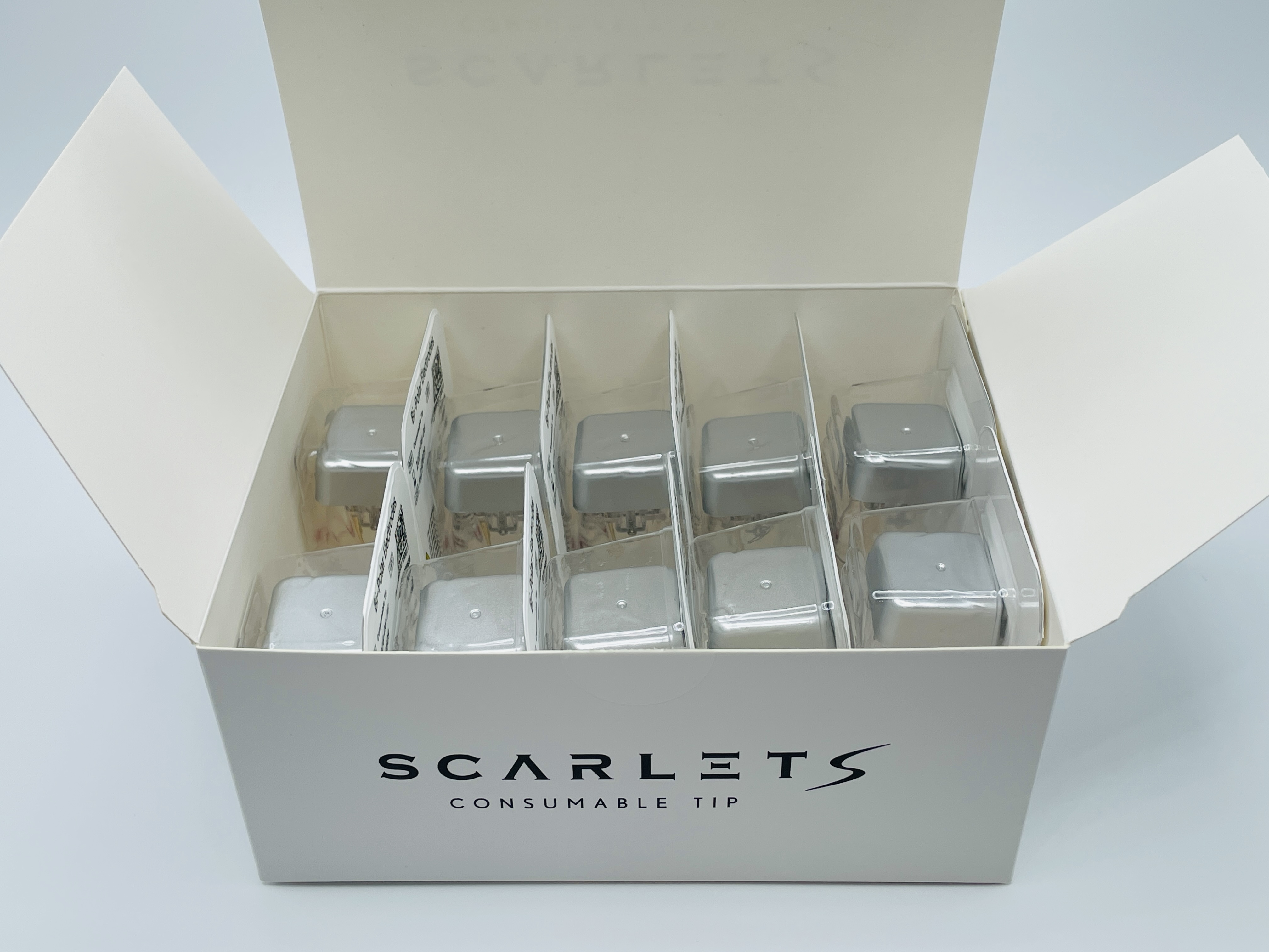 Scarlet S Microneedling RF Viol device Bi-polar Electrodes Consumable Tips