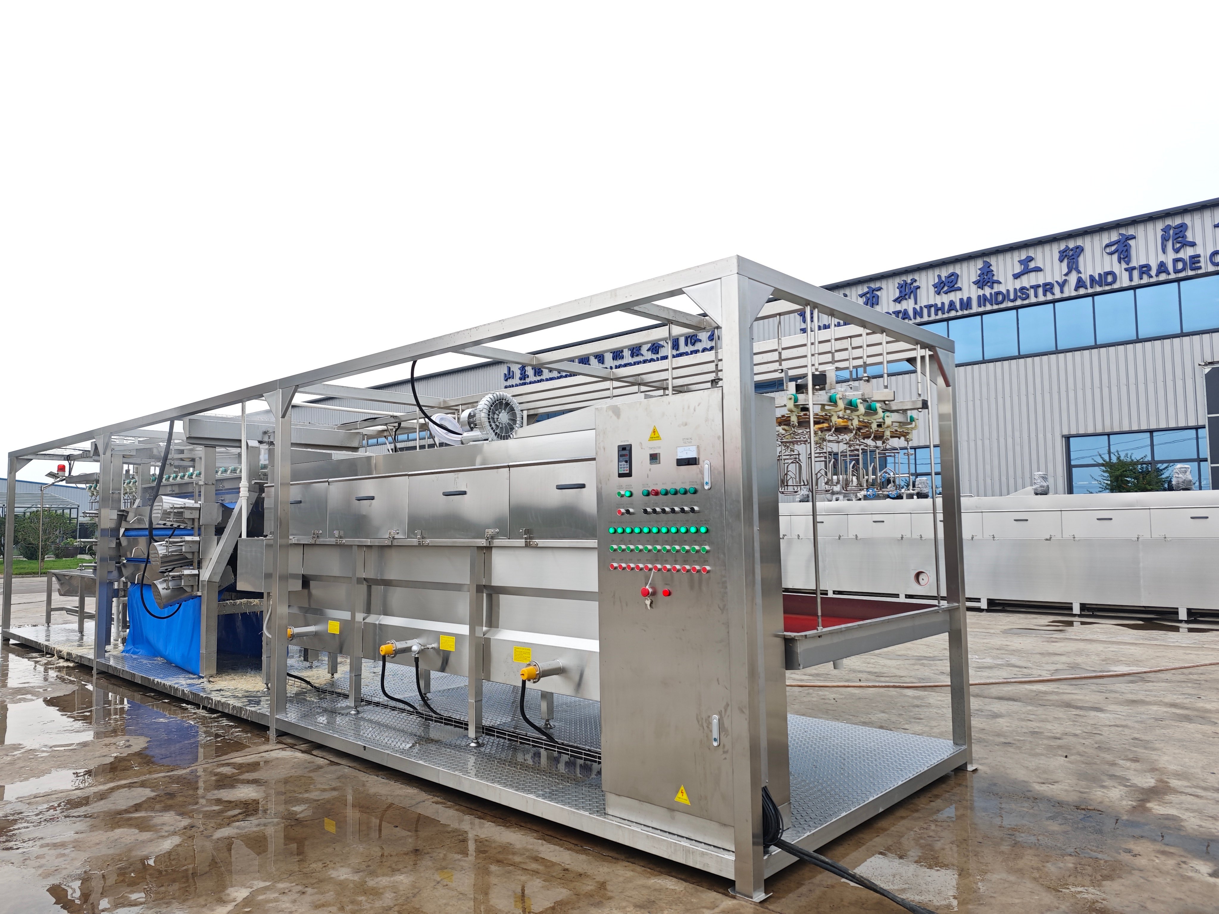 Stantham’s Compact Chicken Slaughter Line: A Factory-Proven, Turnkey Solution for Global Smallholders