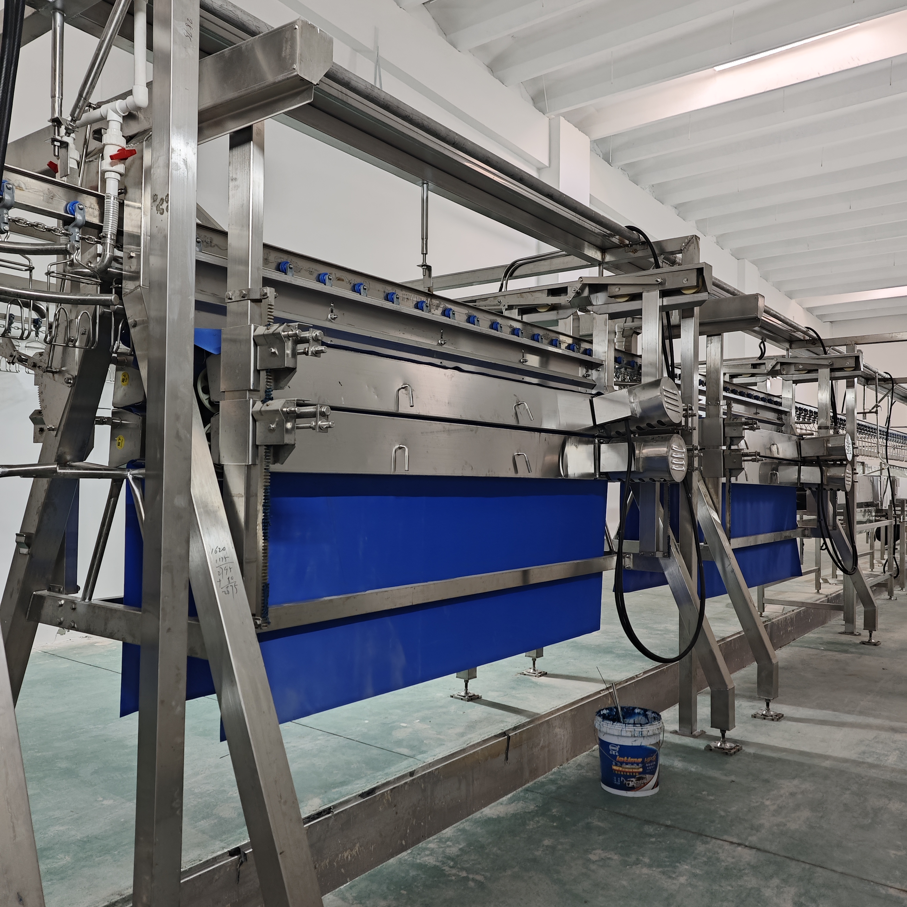 Pre-Shipment Assembly and Trial Run of the Complete Line