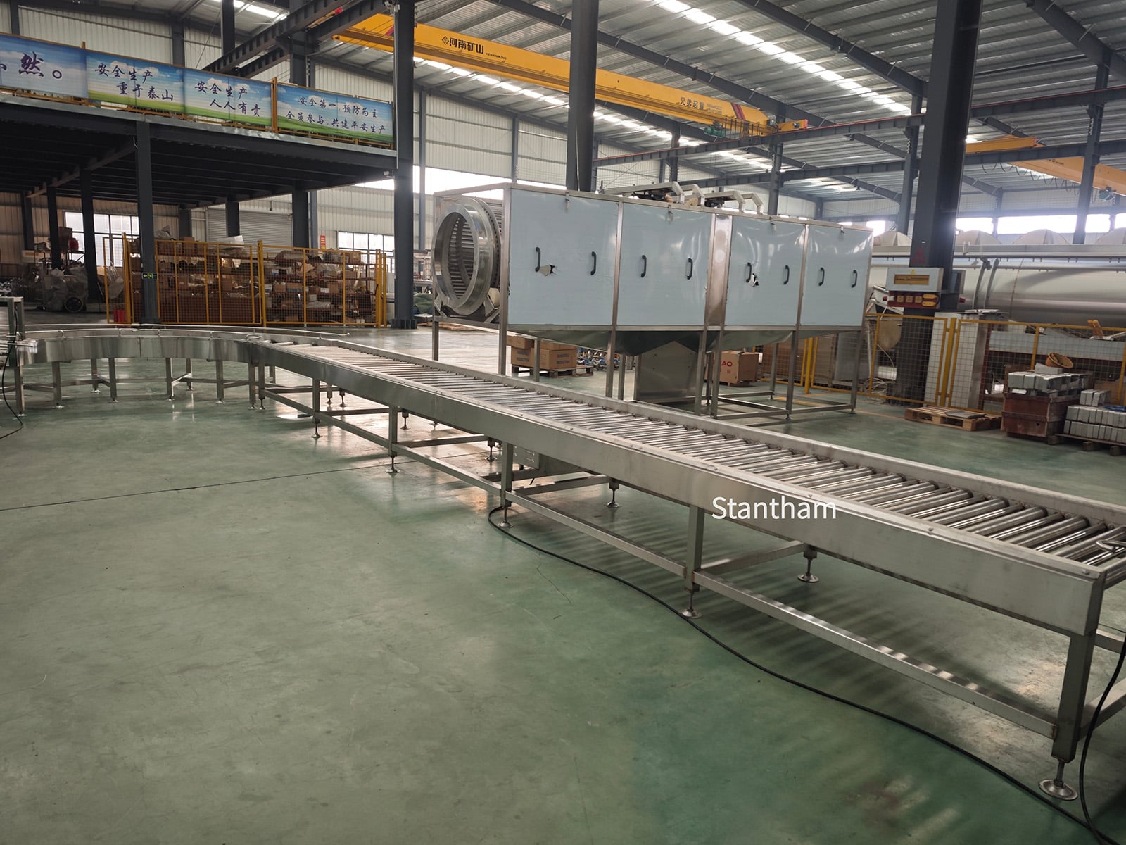 Cage Unloading and Washing Production Line | Automated Poultry Cage Handling & Washing System