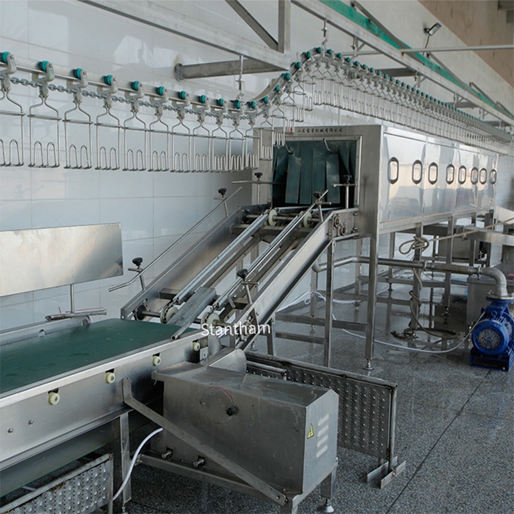 Poultry Abattoir Slaughtering Equipment For Clean Kills