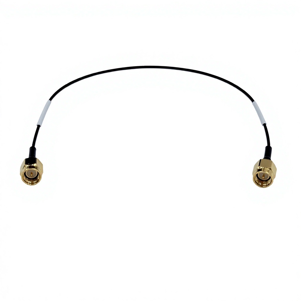 SMA Straight Plug to SMA Straight Plug RF Coaxial Cable Assembly