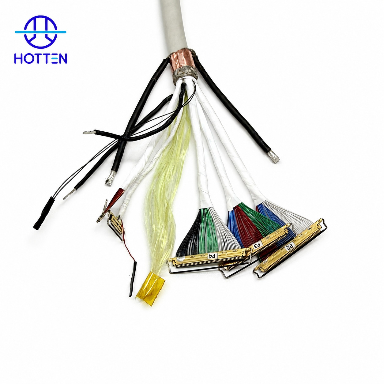 195 Core 44AWG/36AWG Medical Ultrasound Cable Assembly