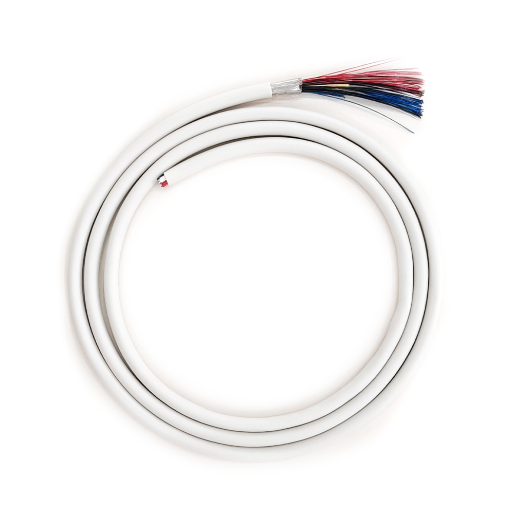 Micro Coaxial Cable  40X40AWG OD=6.2mm PVC Sheath  Medical B Ultrasound Probe Cable Transducer Cable