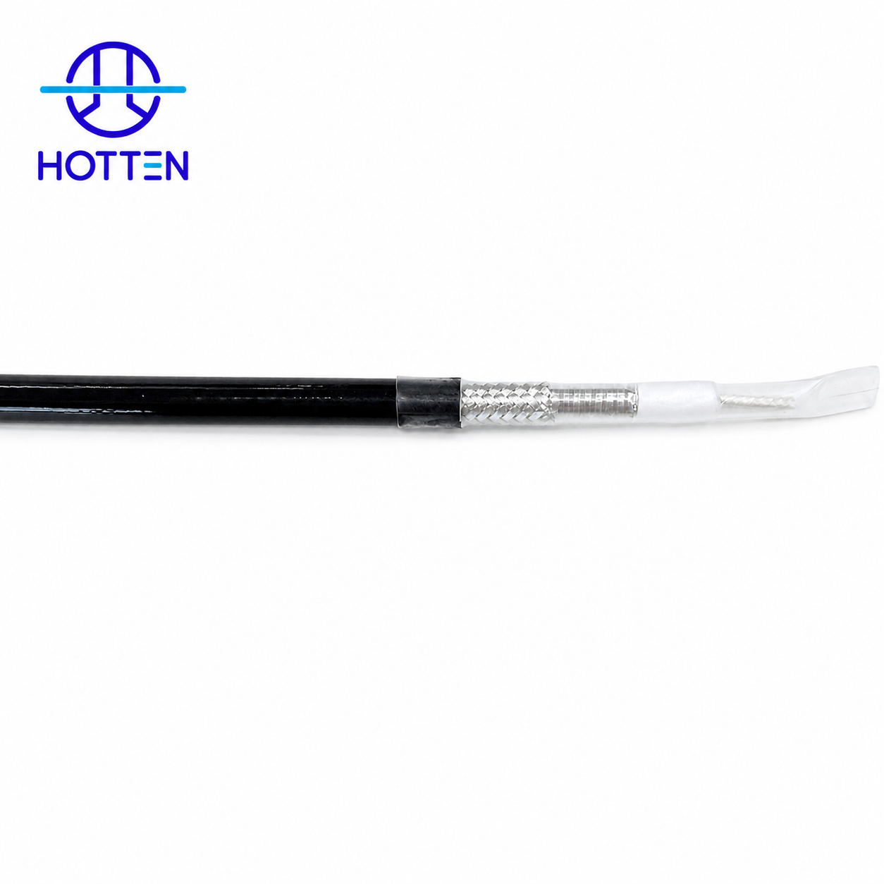 10.0mm Low-Loss Flexible Coaxial Cable for Wireless Equipment and Mobile Devices