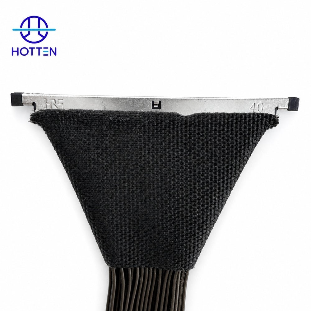 HRS DF56 40Pin 20mm Micro Coaxial Cable Assembly for Camera & Display Systems